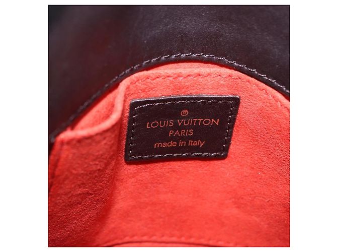 LOUIS VUITTON Damie Sovage Gazelle Harako leather Brown LV Auth am12331A Marrone - vista 18
