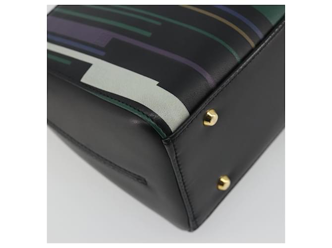 Borsa a tracolla GIVENCHY in pelle nera e oro Auth BA14796A Nero - vista 16