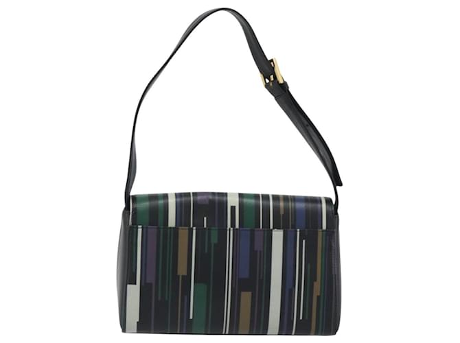 Borsa a tracolla GIVENCHY in pelle nera e oro Auth BA14796A Nero - vista 2