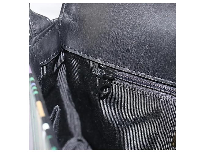 Borsa a tracolla GIVENCHY in pelle nera e oro Auth BA14796A Nero - vista 20