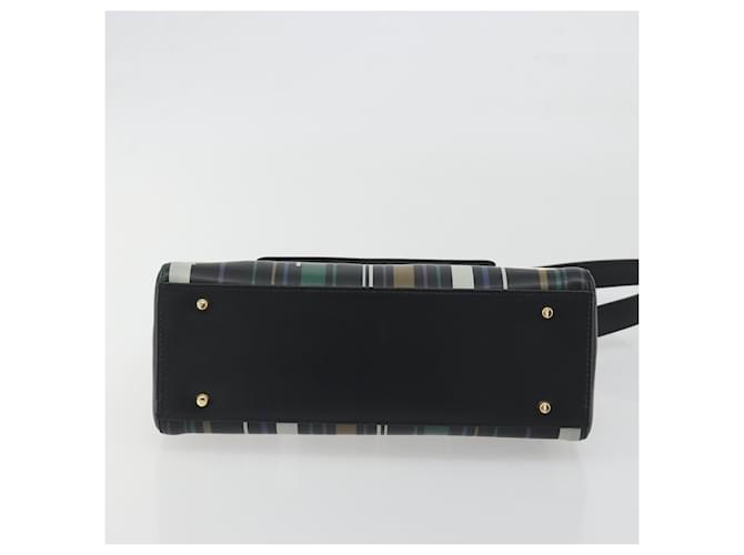 Borsa a tracolla GIVENCHY in pelle nera e oro Auth BA14796A Nero - vista 5