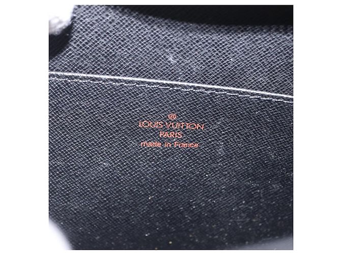 LOUIS VUITTON Epi Pochette Homme Clutch Bag Black M52522 LV Auth ep15733 - vista 17