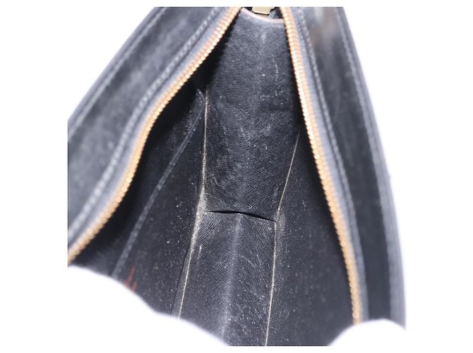 LOUIS VUITTON Epi Pochette Homme Clutch Bag Black M52522 LV Auth ep15733 - vista 18