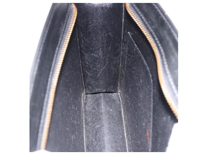 LOUIS VUITTON Epi Pochette Homme Clutch Bag Black M52522 LV Auth ep15733 - vista 19