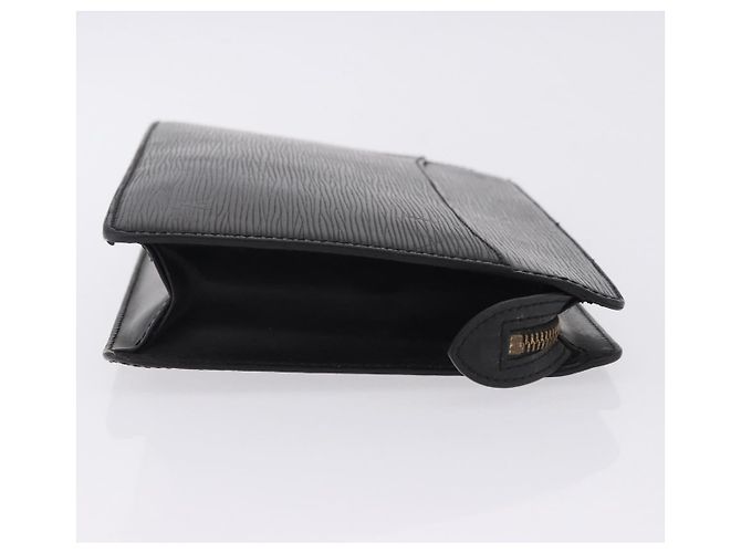 LOUIS VUITTON Epi Pochette Homme Clutch Bag Black M52522 LV Auth ep15733 - vista 3