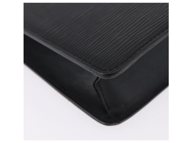LOUIS VUITTON Epi Pochette Homme Clutch Bag Black M52522 LV Auth ep15733 - vista 7