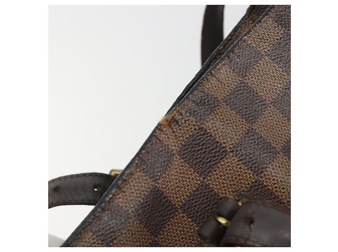 Borsa Tote Chelsea LOUIS VUITTON Damier Ebene N51119 LV Auth BA14867 - vista 10