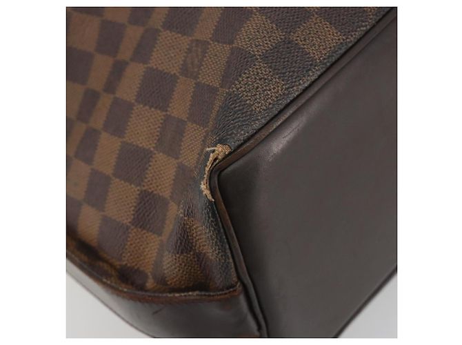 Borsa Tote Chelsea LOUIS VUITTON Damier Ebene N51119 LV Auth BA14867 - vista 15