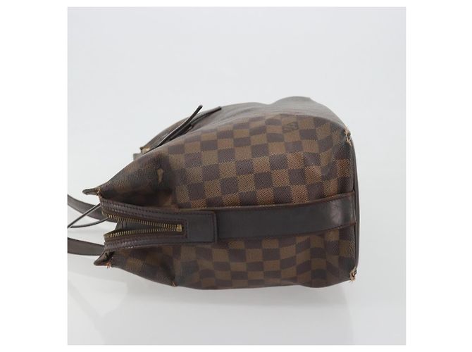 Borsa Tote Chelsea LOUIS VUITTON Damier Ebene N51119 LV Auth BA14867 - vista 4