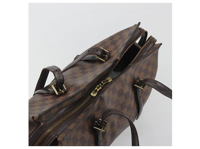 Borsa Tote Chelsea LOUIS VUITTON Damier Ebene N51119 LV Auth BA14867 - vista 6