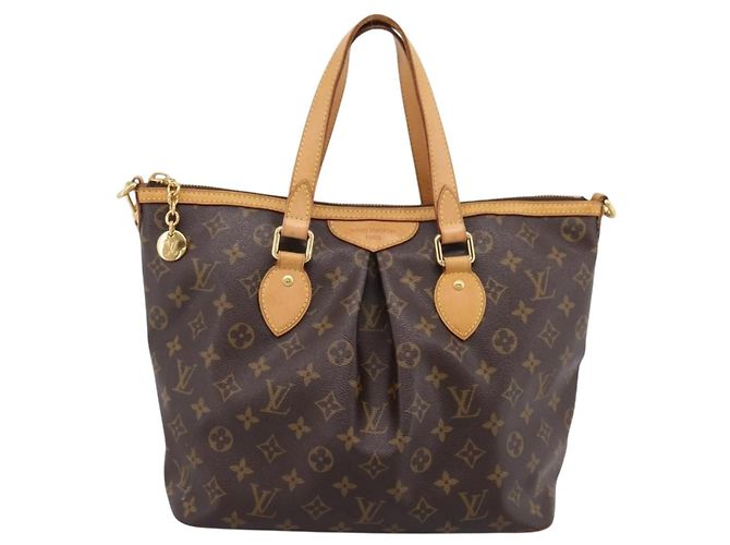Borsa Tote LOUIS VUITTON Monogram Palermo PM M40145 LV Auth 198725A Monogramma - vista 13