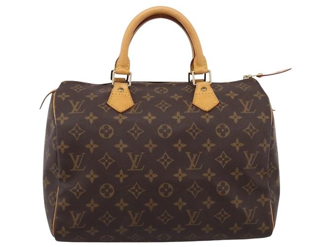 LOUIS VUITTON Monogram Speedy 30 Hand Bag M41526 LV Auth 194768V Monogramma - vista 13