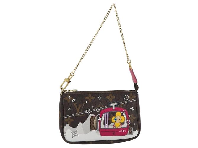 LOUIS VUITTON Monogram Vivienne Mini Pochette Accessoires M68490 LV Auth 197150M Monograma - vista 13