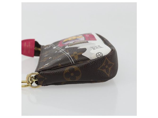 LOUIS VUITTON Monogram Vivienne Mini Pochette Accessoires M68490 LV Auth 197150M Monograma - vista 4