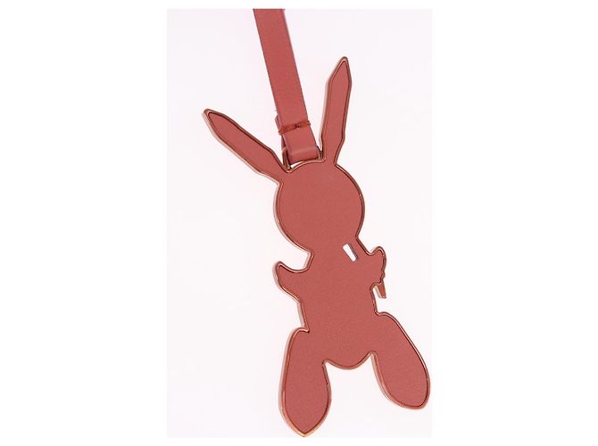 LOUIS VUITTON Rabbit Bag Charm metallo Jeff Queens Collaboration Pink Auth 198830M Rosa - vista 2