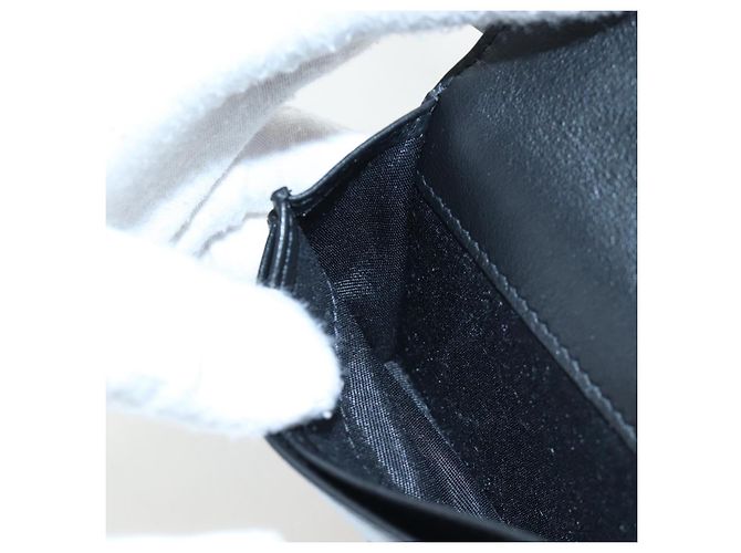 Borsetta a spalla Christian Dior Trotter Canvas Navy Silver Auth 195520V Argento Blu navy - vista 20