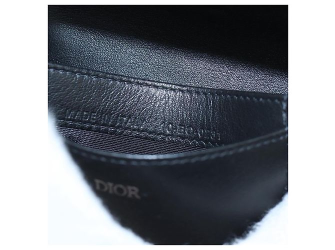 Borsetta a spalla Christian Dior Trotter Canvas Navy Silver Auth 195520V Argento Blu navy - vista 22