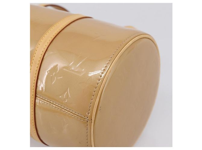 LOUIS VUITTON Monogram Vernis Bedford Hand Bag Noisette M91329 LV Auth am12276V Nocciola - vista 14