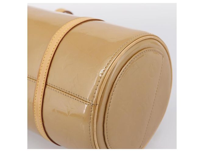 LOUIS VUITTON Monogram Vernis Bedford Hand Bag Noisette M91329 LV Auth am12276V Nocciola - vista 16