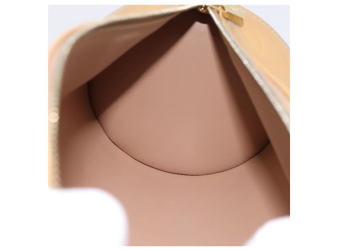 LOUIS VUITTON Monogram Vernis Bedford Hand Bag Noisette M91329 LV Auth am12276V Nocciola - vista 19