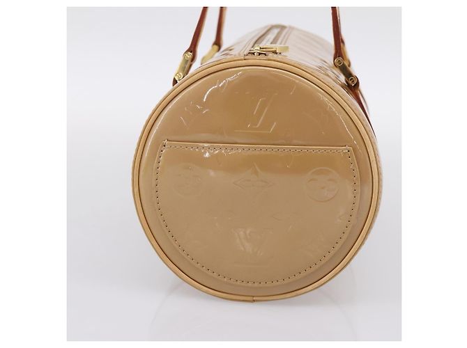 LOUIS VUITTON Monogram Vernis Bedford Hand Bag Noisette M91329 LV Auth am12276V Nocciola - vista 3