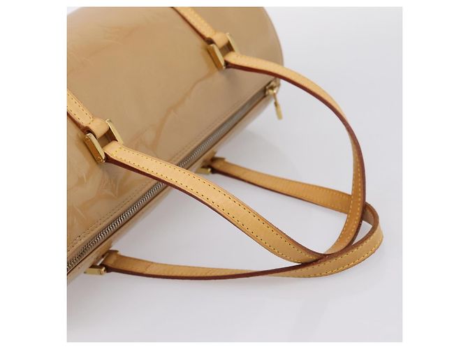 LOUIS VUITTON Monogram Vernis Bedford Hand Bag Noisette M91329 LV Auth am12276V Nocciola - vista 7
