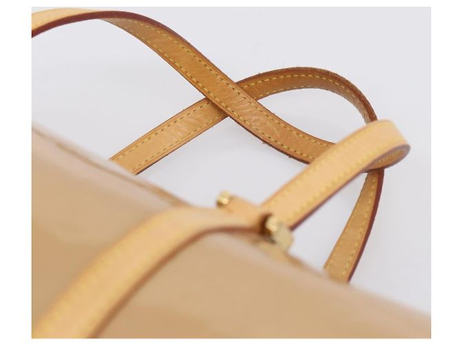LOUIS VUITTON Monogram Vernis Bedford Hand Bag Noisette M91329 LV Auth am12276V Nocciola - vista 8