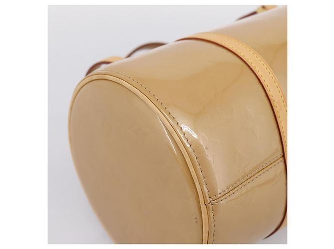 LOUIS VUITTON Monogram Vernis Bedford Hand Bag Noisette M91329 LV Auth am12276V Nocciola - vista 9