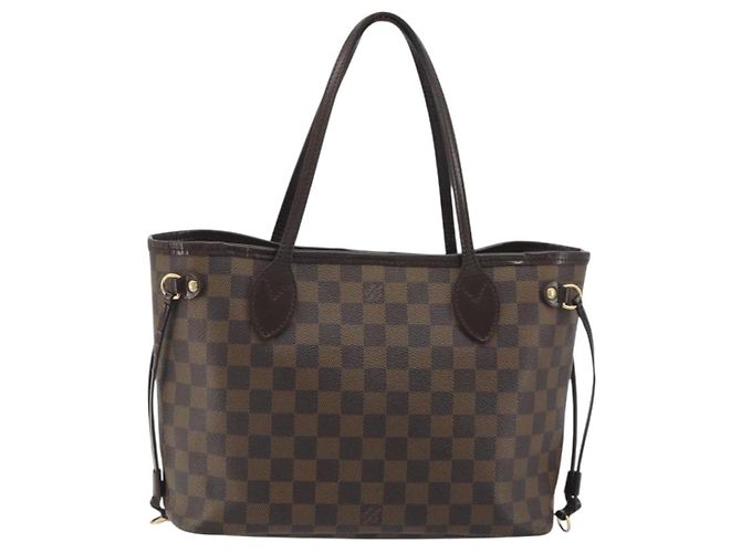 LOUIS VUITTON Damier Ebene Neverfull PM Tote Bag N51109 LV Auth 197530 - Ansicht 2