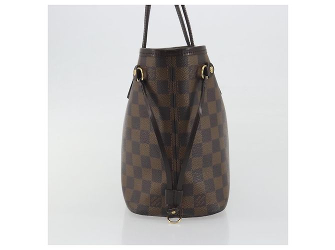 LOUIS VUITTON Damier Ebene Neverfull PM Tote Bag N51109 LV Auth 197530 - Ansicht 4