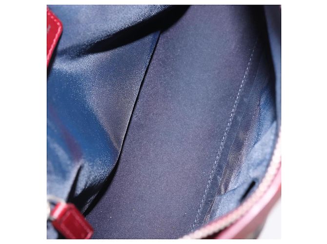Borsa a mano Christian Dior Trotter Canvas Navy Silver Auth 196330A Argento Blu navy - vista 17