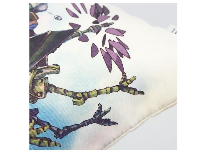 LOEWE Studio Ghibli Howl's Moving Castle Pouch Nylon Blue Auth 167498M Azul - vista 10