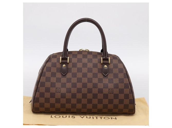Borsa a mano LOUIS VUITTON Damier Ebene Rivera MM N41434 LV Auth 197493V - vista 12