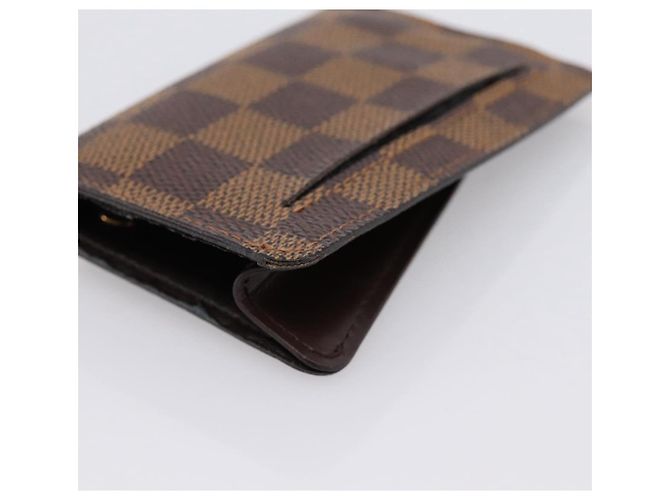 LOUIS VUITTON Damier Ebene Clochette GM Key Case N42240 LV Auth BA15251 - vista 15