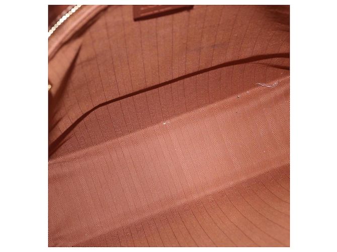 Borsa LOEWE Standard A4 in pelle 2way Brown Gold Auth 196677A Marrone D'oro - vista 11