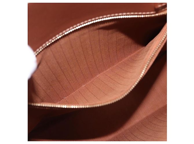 Borsa LOEWE Standard A4 in pelle 2way Brown Gold Auth 196677A Marrone D'oro - vista 23
