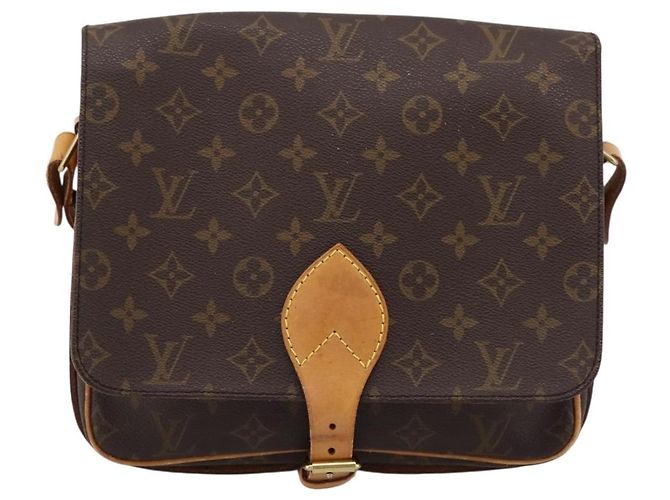 LOUIS VUITTON Monogram Cartouchiere GM Shoulder Bag M51252 LV Auth 196418A Monogramma - vista 13