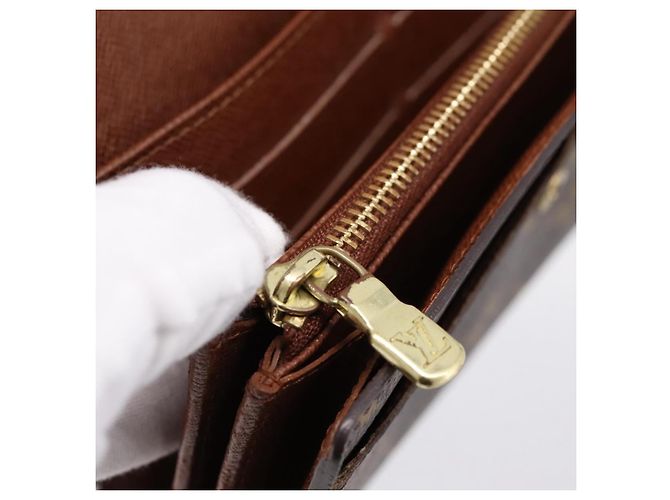 LOUIS VUITTON Monogram Portefeuille Sarah Long Wallet M61734 LV Auth 197560 Monogramma - Ansicht 10
