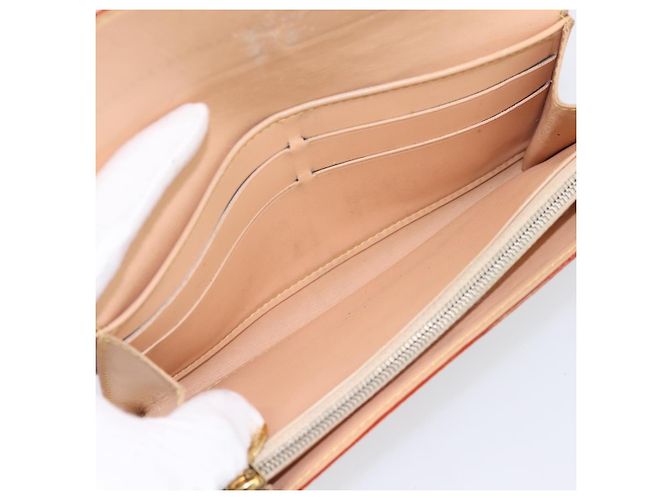LOUIS VUITTON Multicolor Portefeuille Sarah Long Wallet M93745 LV Auth 197553 Bianco - vista 18