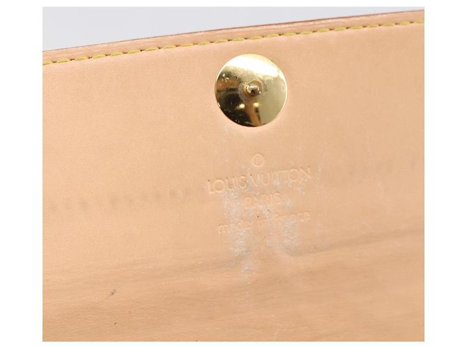 LOUIS VUITTON Multicolor Portefeuille Sarah Long Wallet M93745 LV Auth 197553 Bianco - vista 9