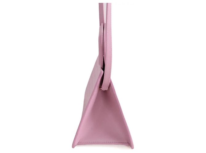 Borsa a tracolla Maje in pelle rosa - vista 3