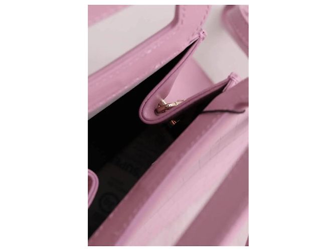 Borsa a tracolla Maje in pelle rosa - vista 6