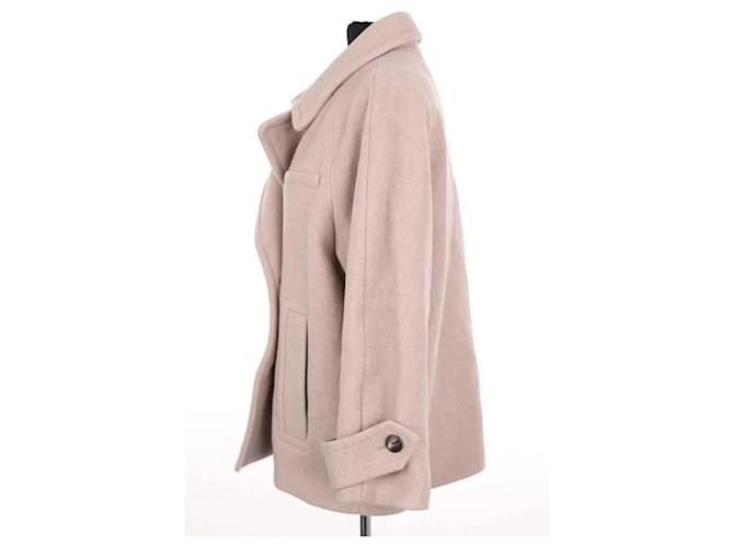 Abrigo de lana beige Ba&Sh - vista 3
