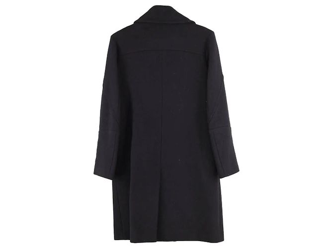 Abrigo de lana negro Kenzo - vista 3