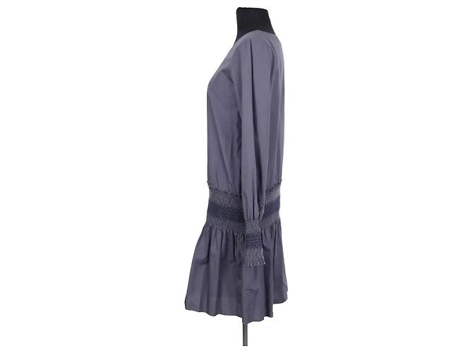 Vestido de algodón azul See by Chloé - vista 4
