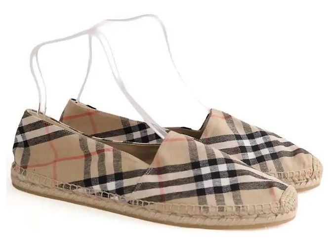 Burberry Espadrilles Beige Stoff - Ansicht 3