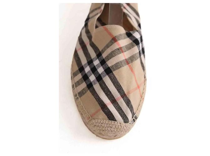Burberry Espadrilles Beige Stoff - Ansicht 4
