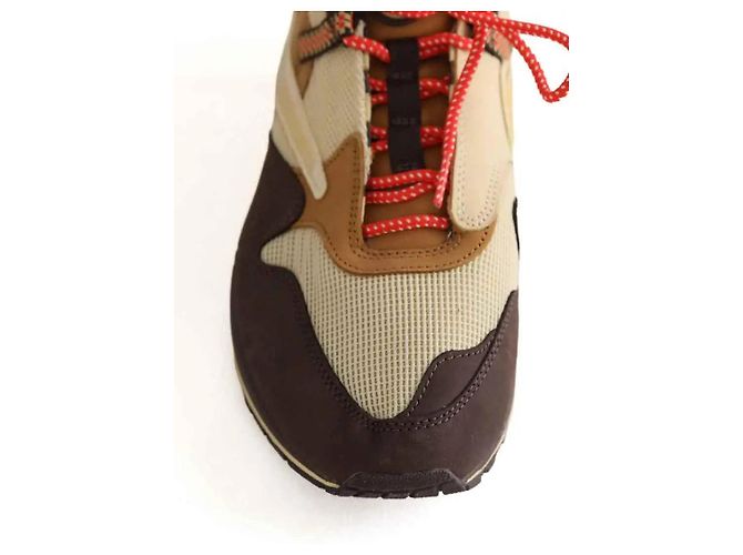 Nike Sneakers basse Air Max 1 marrone - vista 4