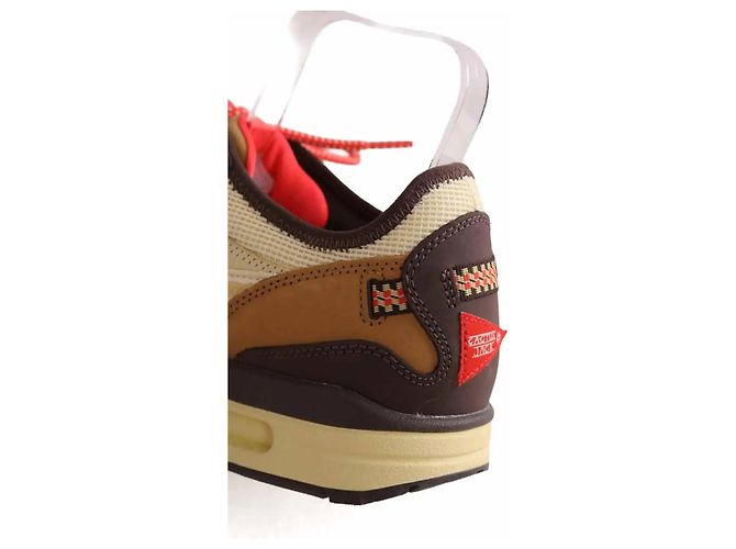 Nike Sneakers basse Air Max 1 marrone - vista 5