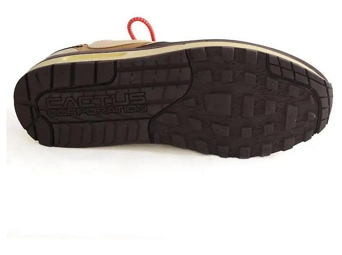 Nike Sneakers basse Air Max 1 marrone - vista 7